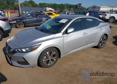 2021 Nissan Sentra Sv Xtronic Cvt из США, поврежденный, VIN 3N1AB8CV3MY286008